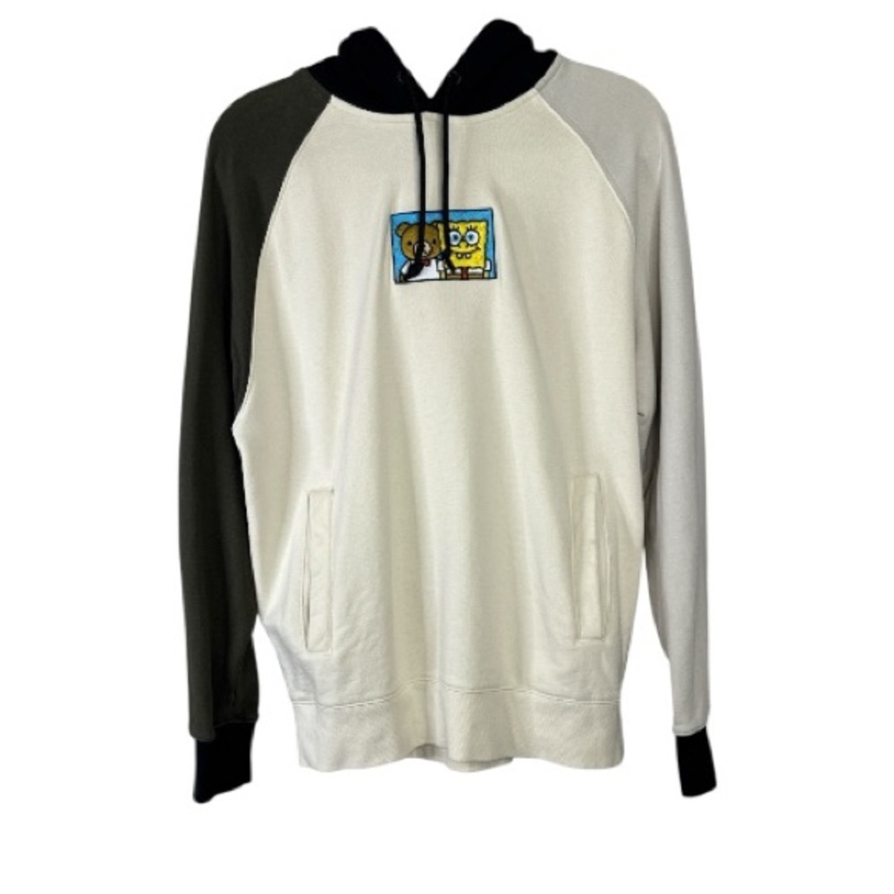 Teddy Fresh x SpongeBob 2020 Color Block Hoodie Small